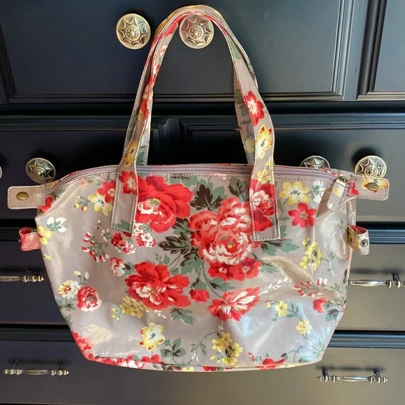 CATH KIDSTON Floral Tote Bag Like New - Picture 3 of 5